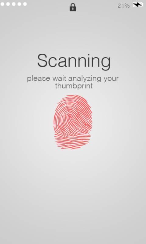Prank Fingerprint Touch ID