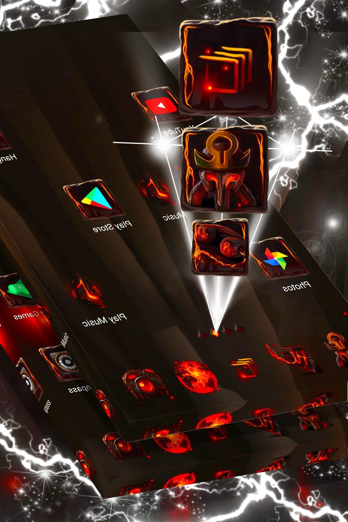 Rock and Lava Launcher