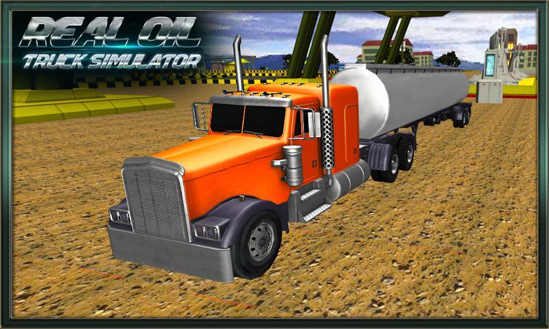 Oil Tanker Truck Drive Sim