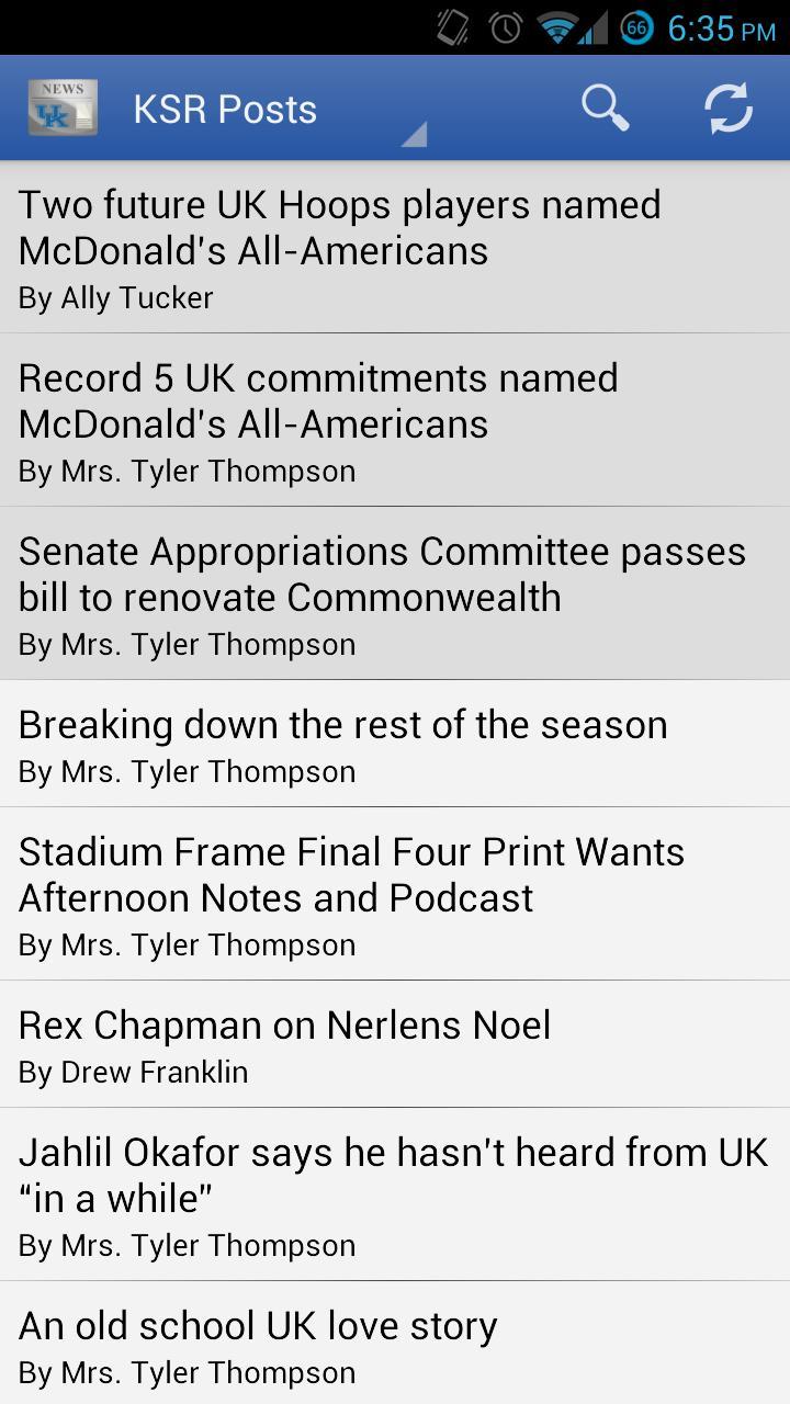 Kentucky Sports Reader