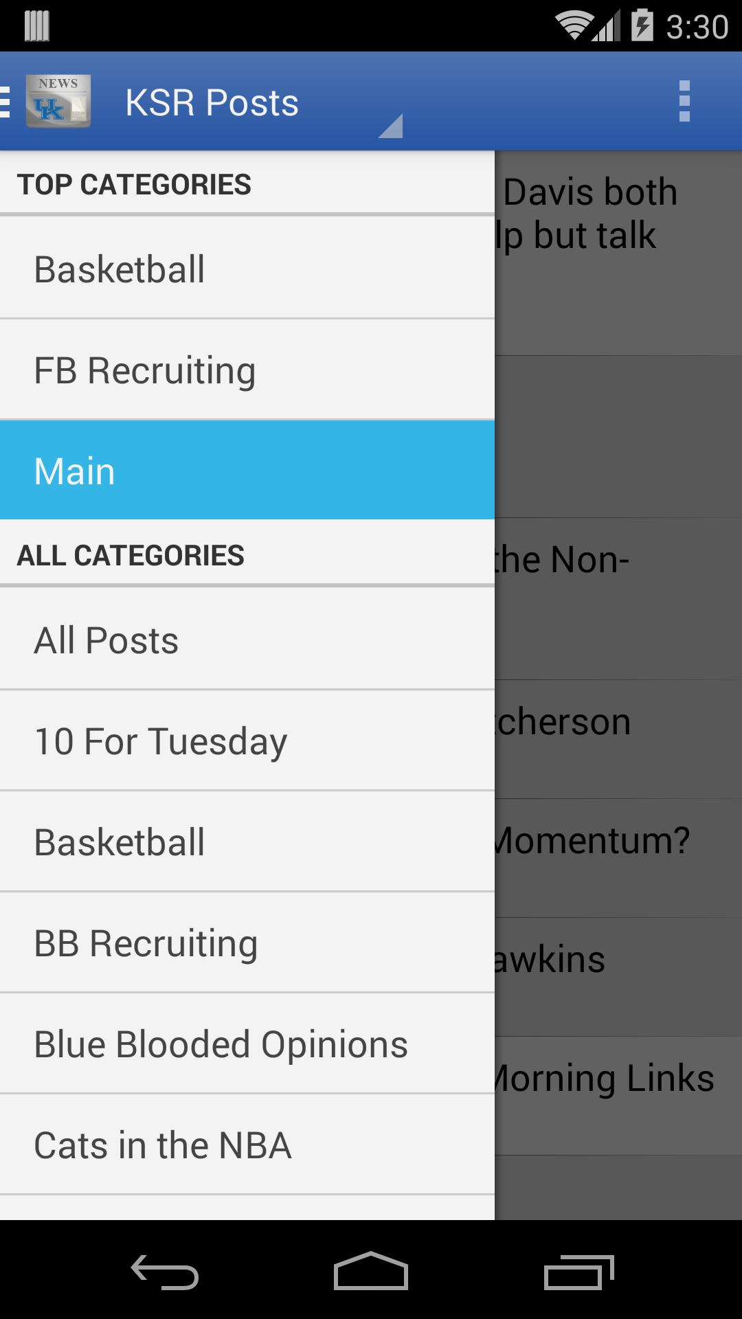 Kentucky Sports Reader