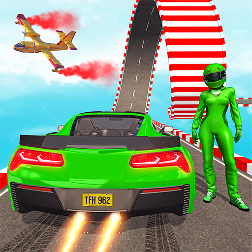 Sky Ramp Car Stunt Races 3D