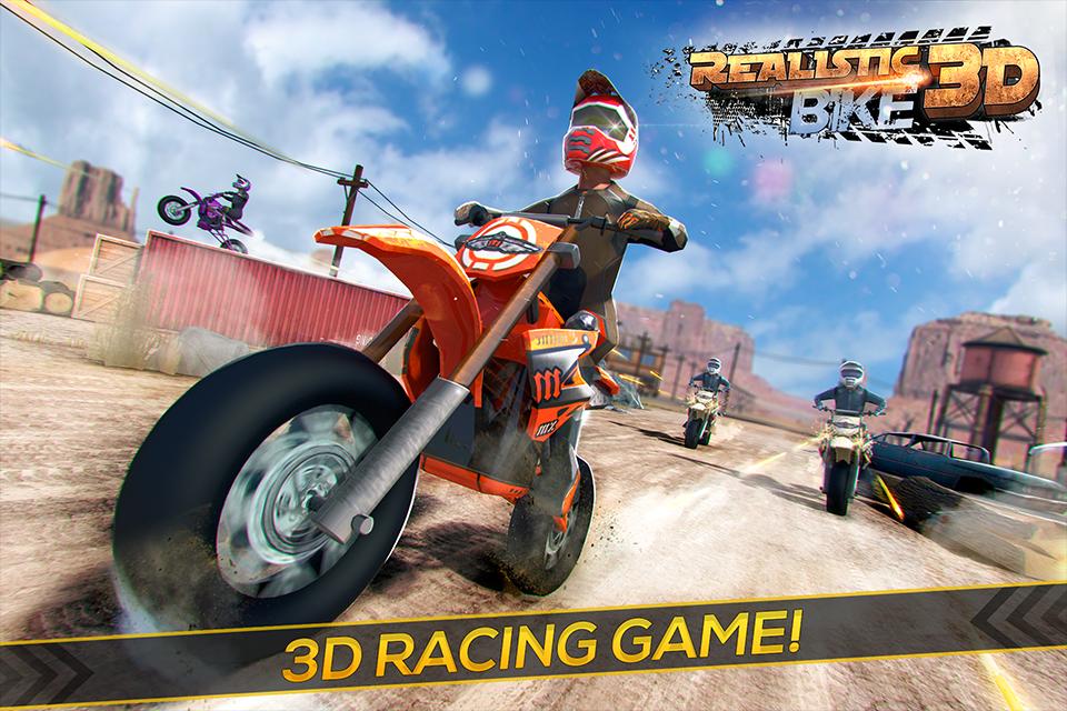 Real Motorbike 3D Scooter Race