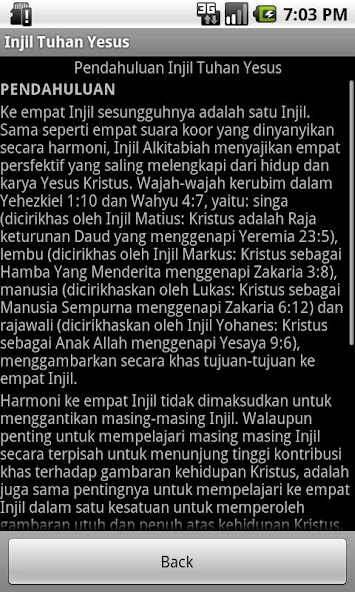 The Gospels in Unison