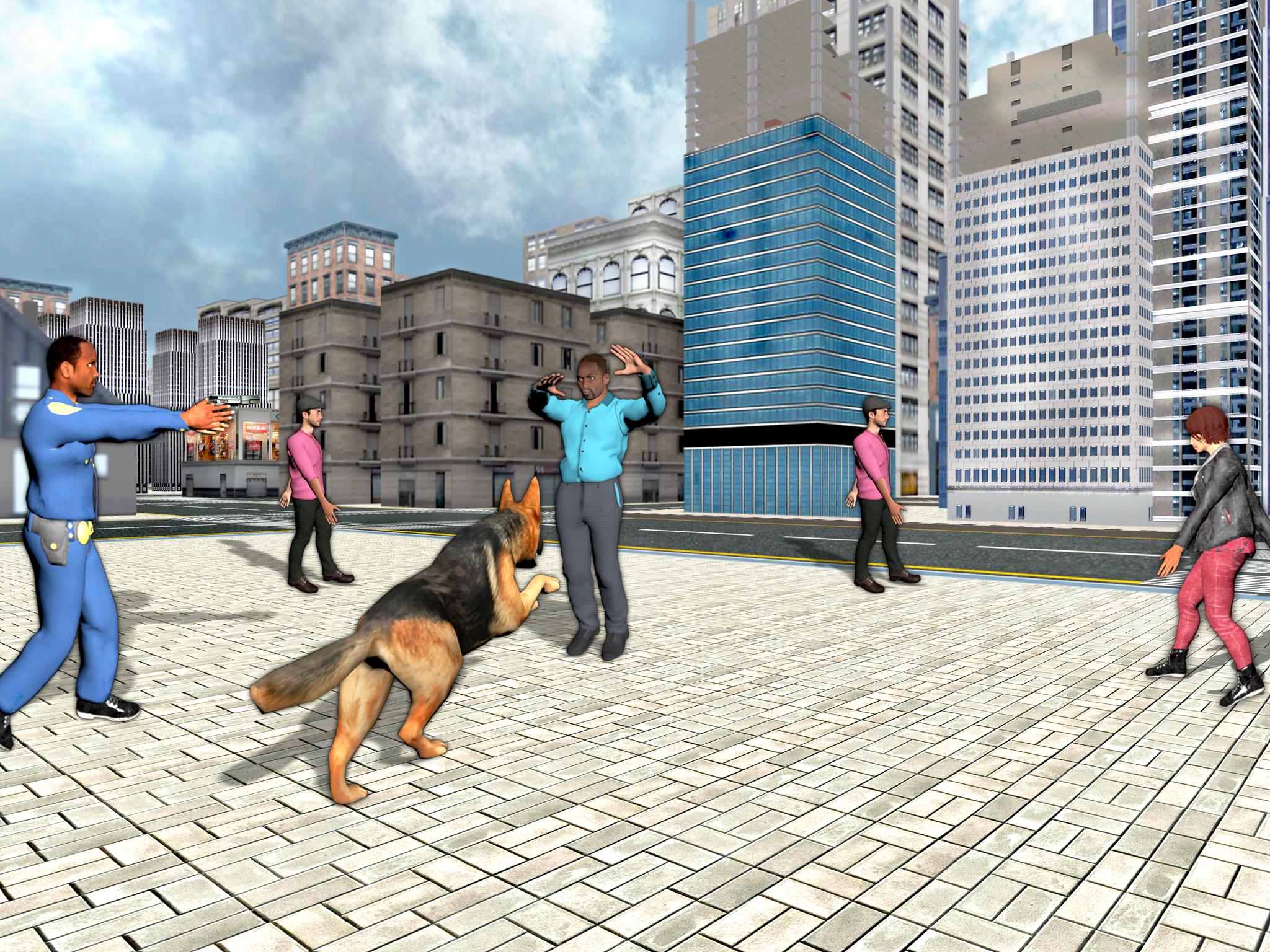 Police Dog City Criminals