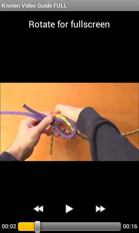 Knot Video Guide Trial