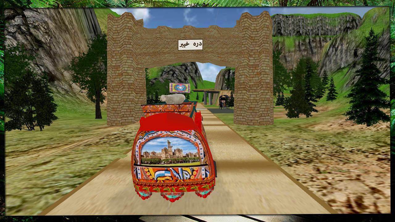 Real Peshawari Coach Bus Drive