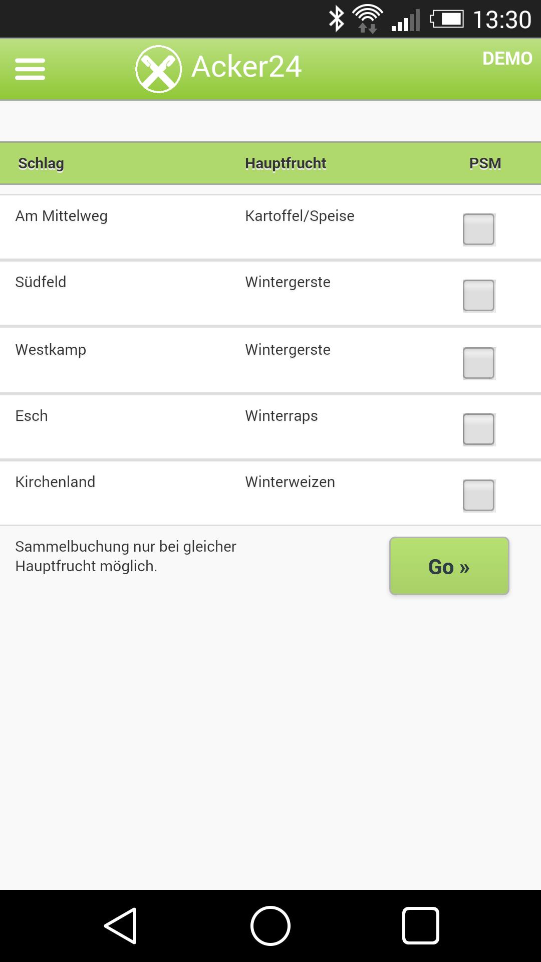 Acker24 - Handyschlagkartei