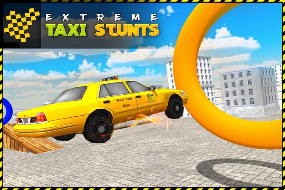 Taxi Crazy Stunts Simulator 3D