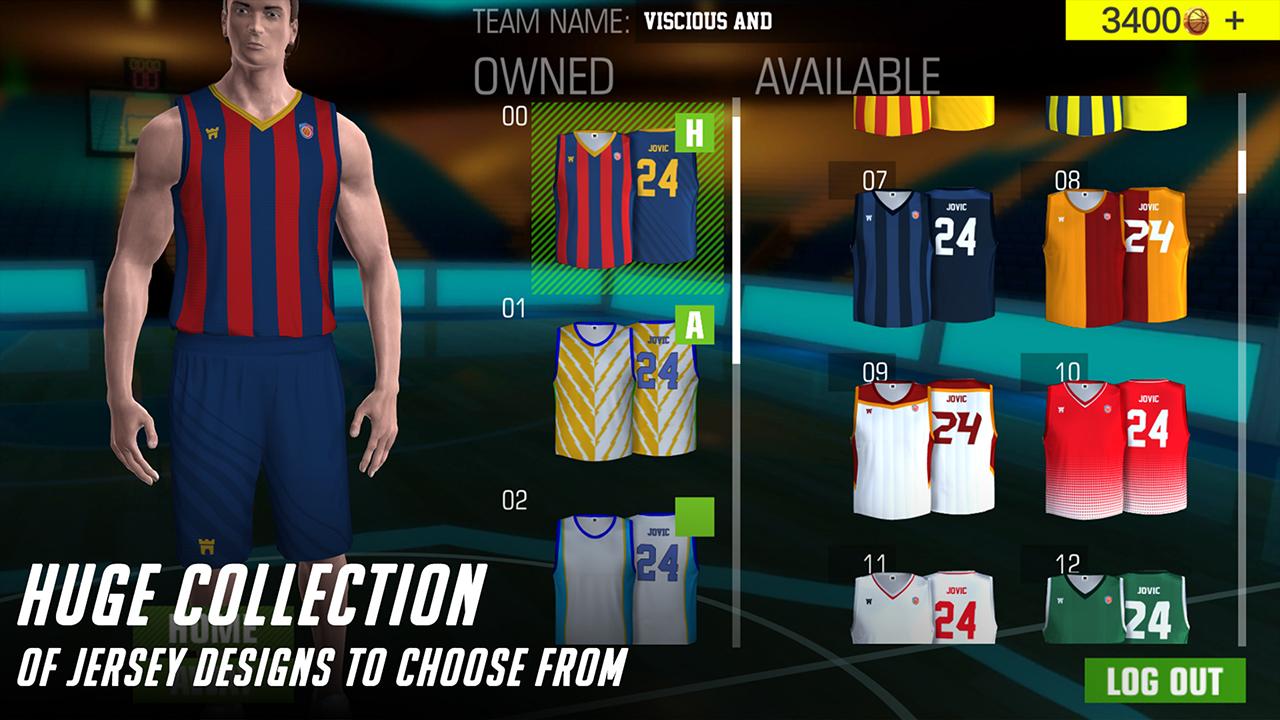 Basketball Jersey Editor - My Basketball Team