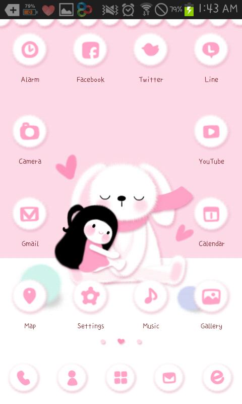 Bongja(doll) icon theme