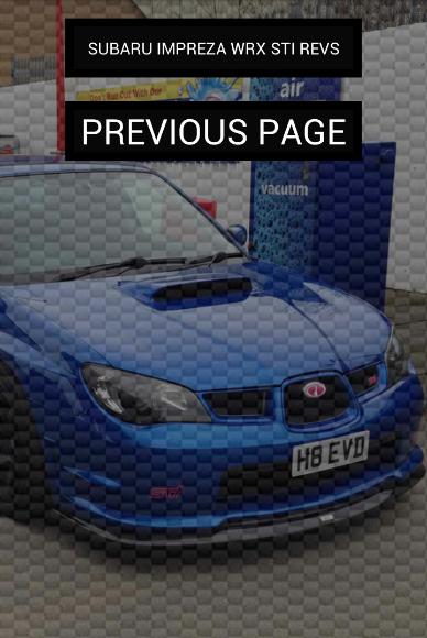 Engine sounds of STi Hawkeye