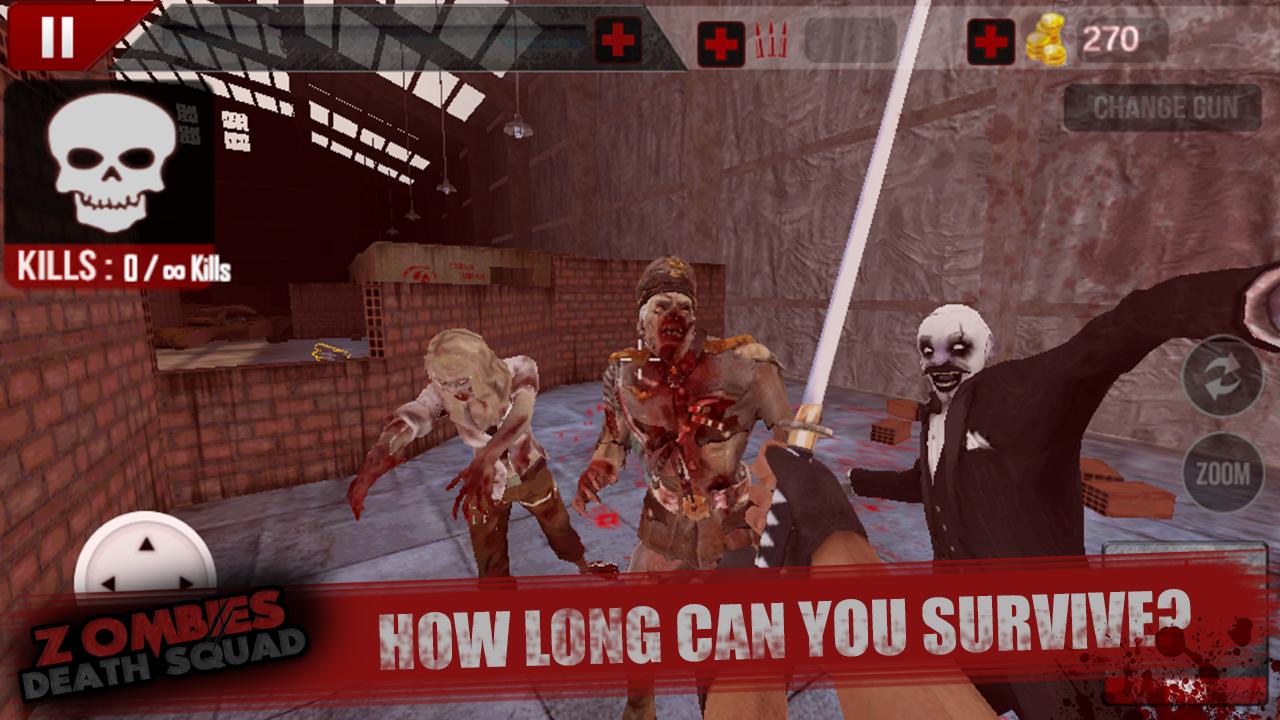 Zombies Death Squad : Dead Zombie Attack Shooter