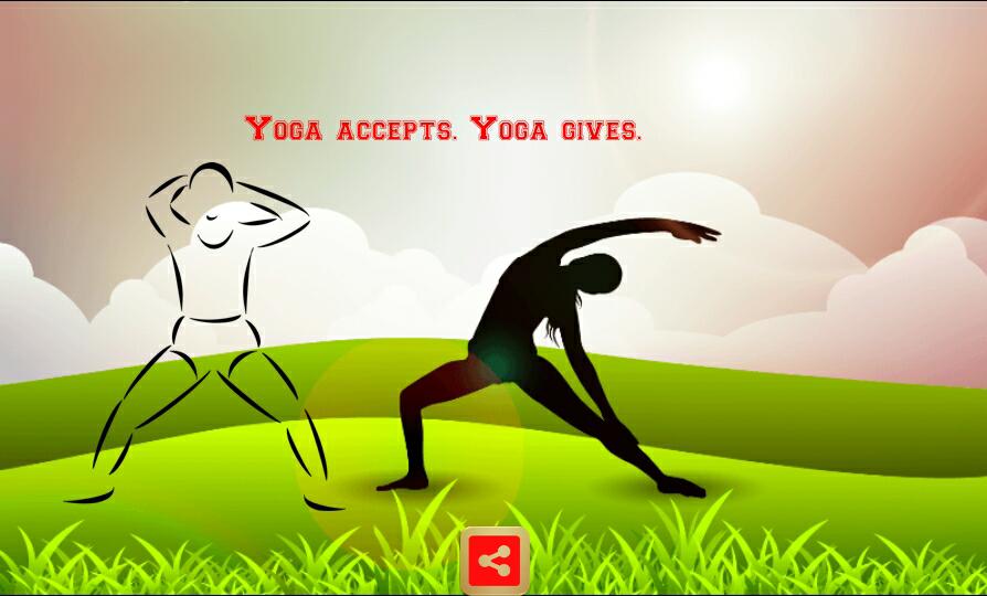 Yoga Day Greetings Maker