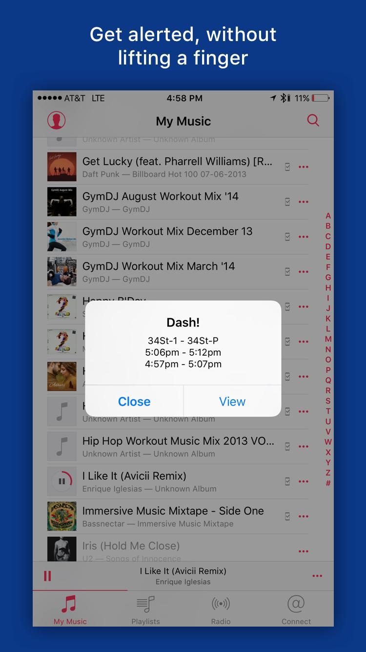 Dash! - Transit Alerts