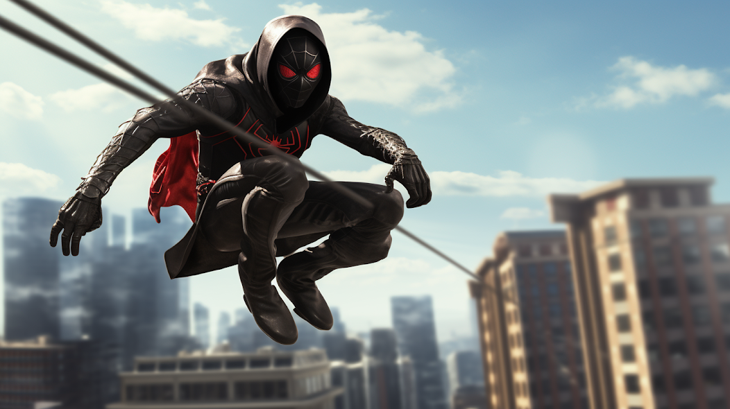 Flying Spider Rope Hero Game