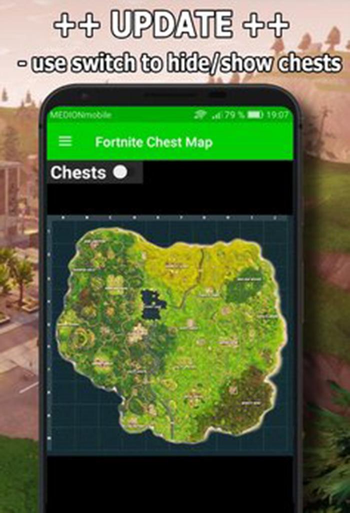 Map `Fortnite battle royale`