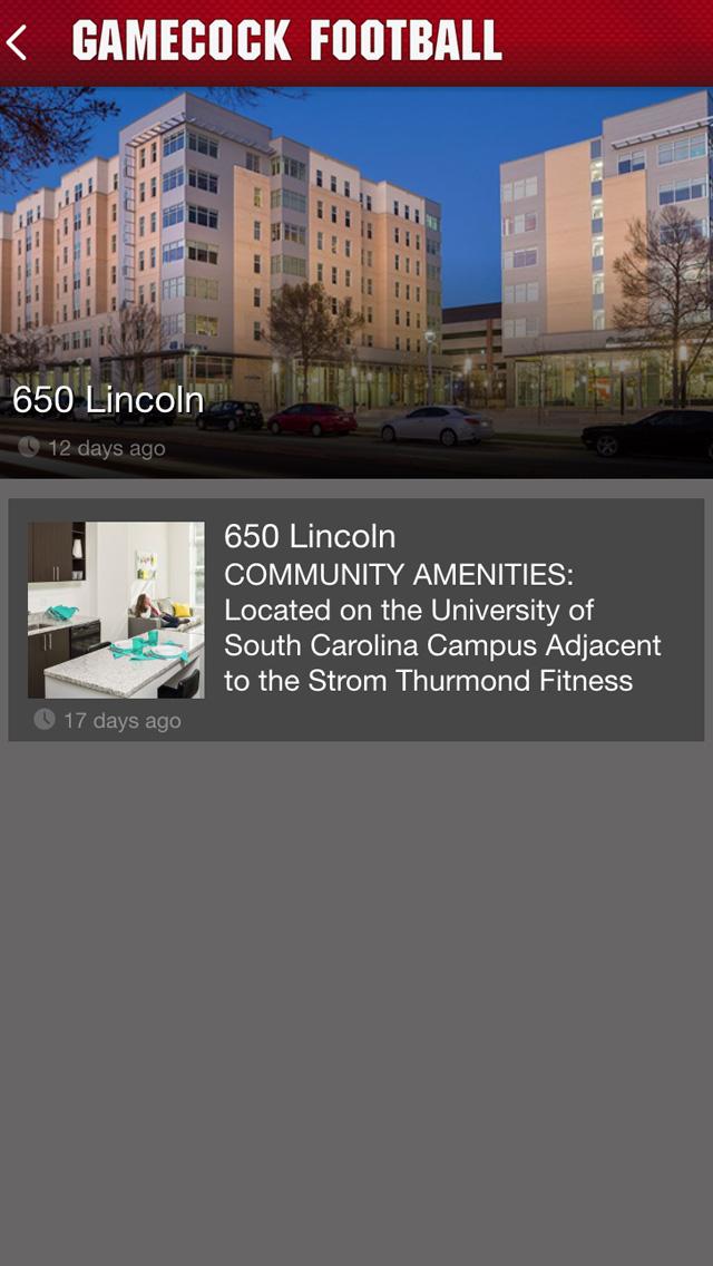 GamecockFB Official App