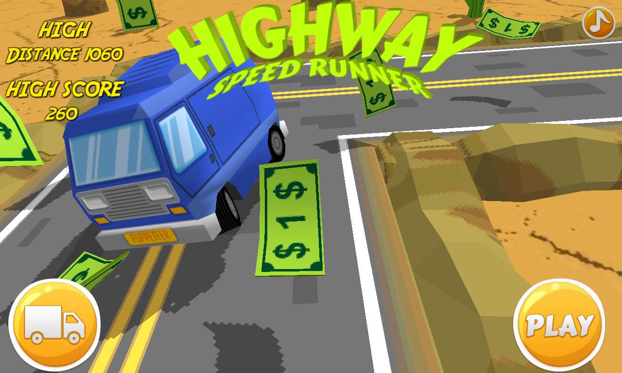 Highway Speed Racer : 3D