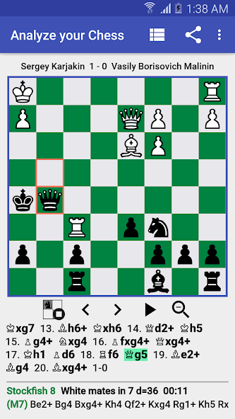 Analyze your Chess