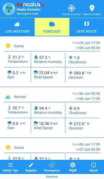 Bengaluru Megha Sandesha