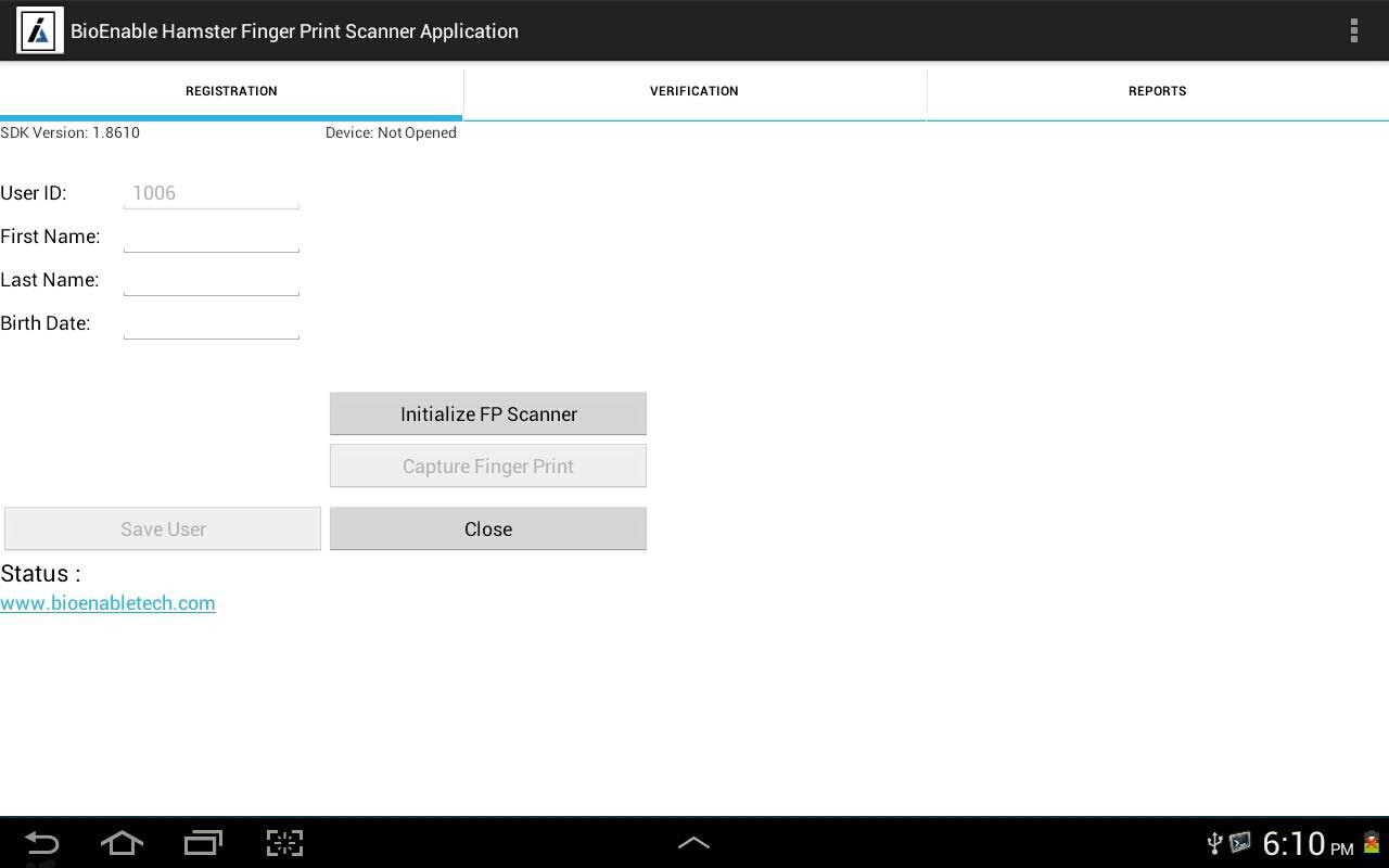 FingerPrint Time Attendance
