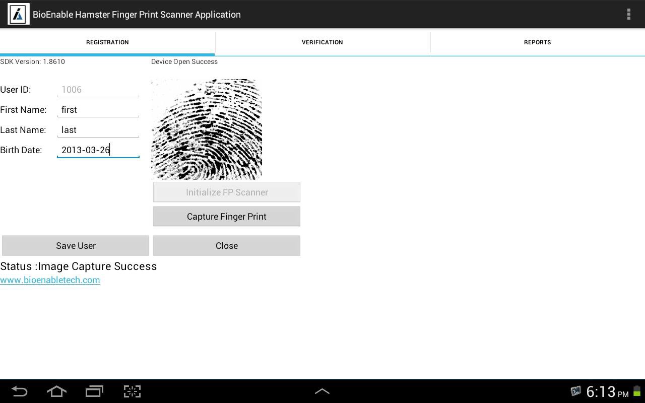 FingerPrint Time Attendance