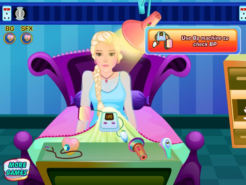 Flu doctor girls games