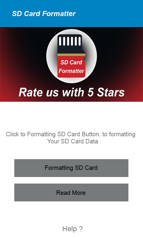 Repair Damaged SD Card Formatter