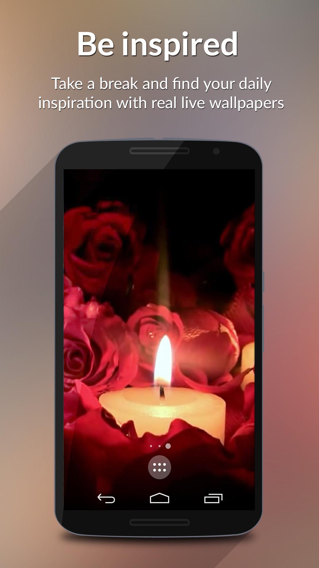 Easter Candles Live Wallpaper