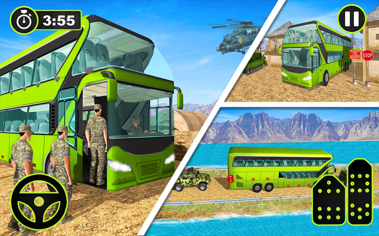 Army Bus Transport Soldier 2019