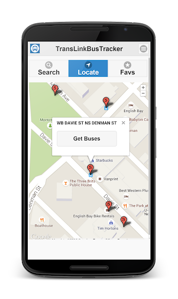 Vancouver Bus Tracker