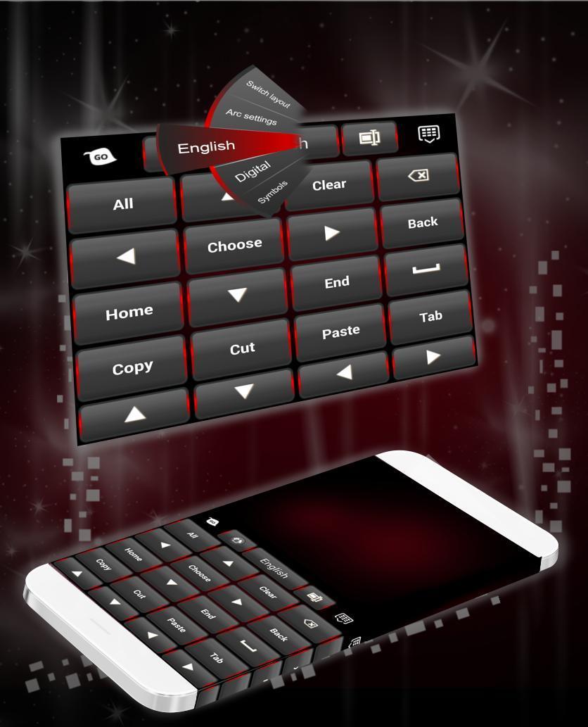 Black Red Keyboard