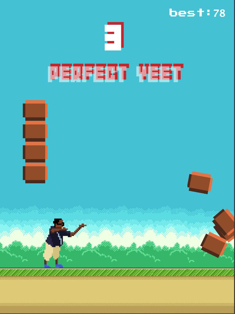 Punchy Yeet - smash hit walls