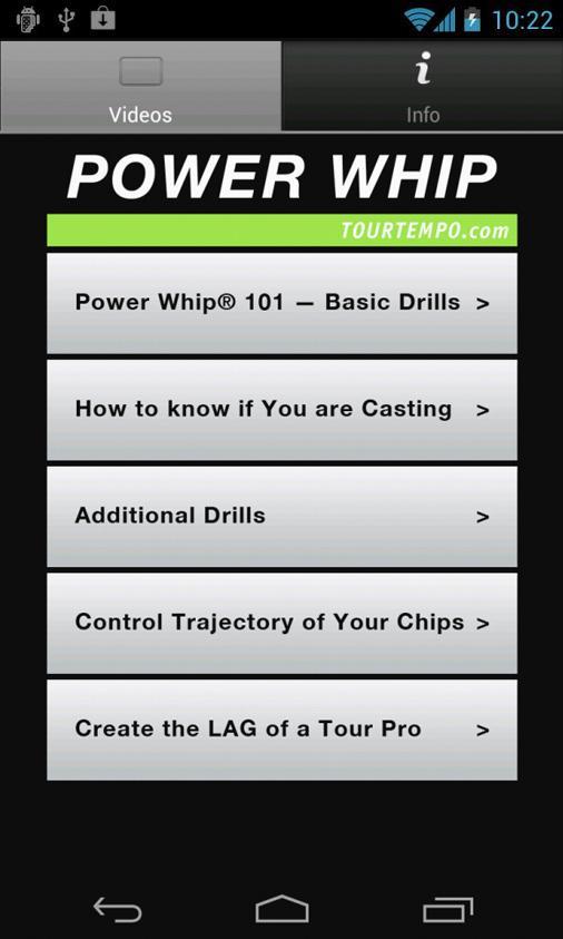 Tour Tempo - Power Whip Golf