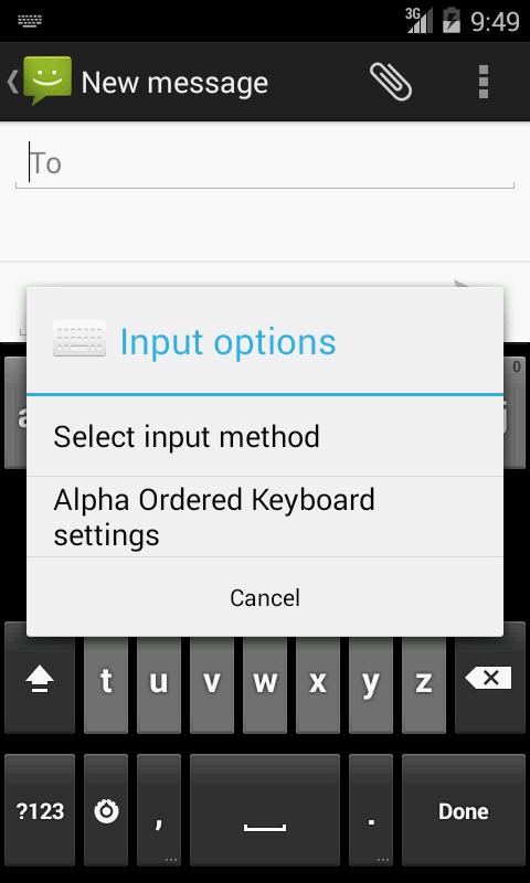 ABC Ordered Keyboard