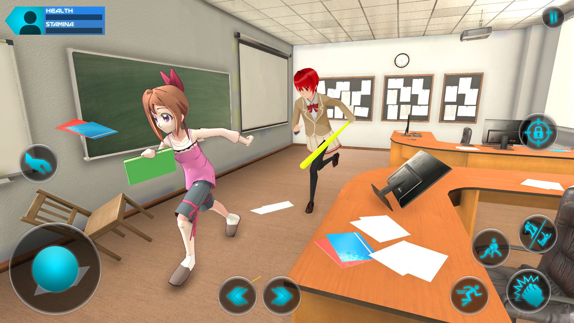 Bad Guy Fight In School - High School Life Game