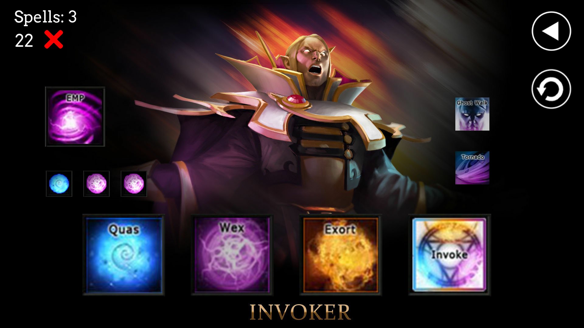 Invoker Training
