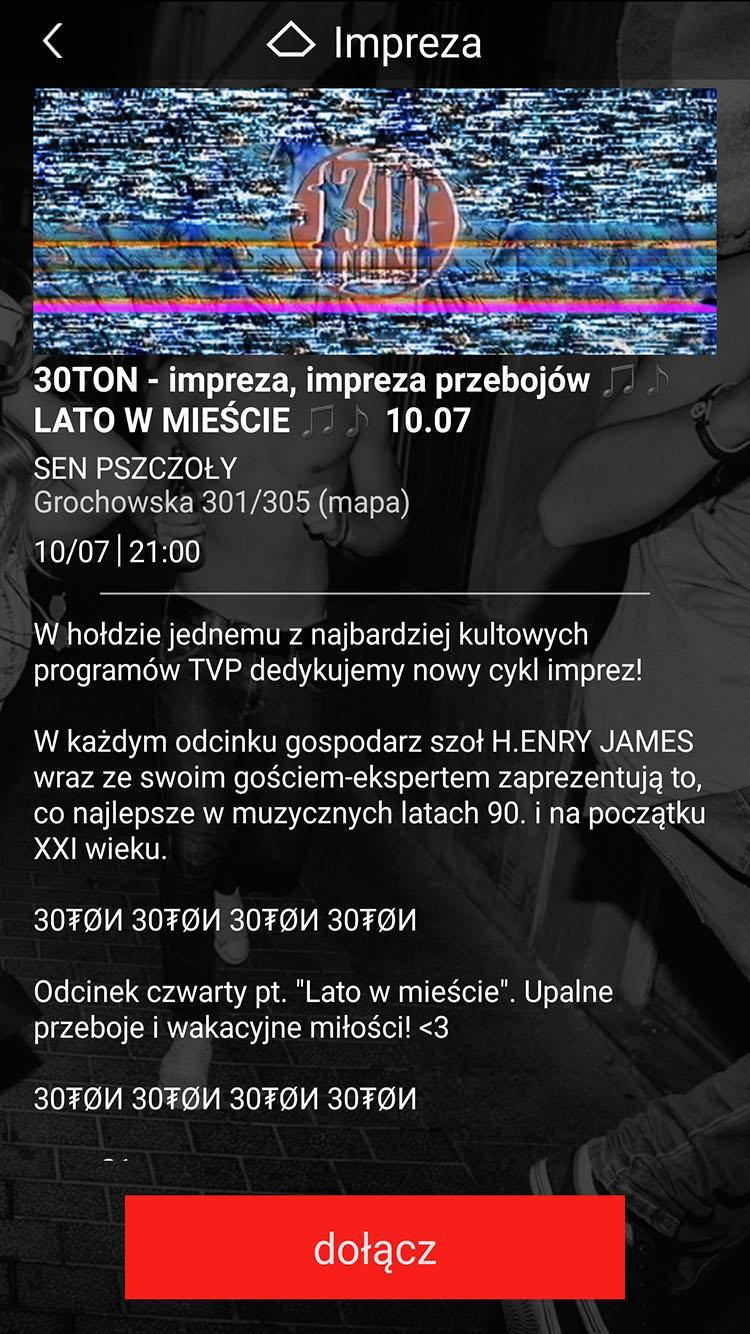 Inspeve : imprezy i koncerty