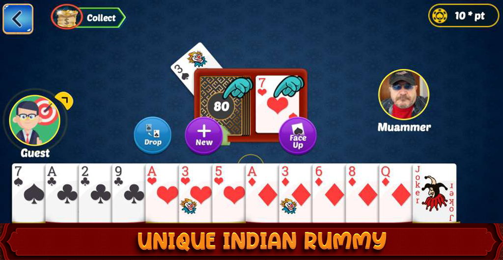 Rummy Desi card game
