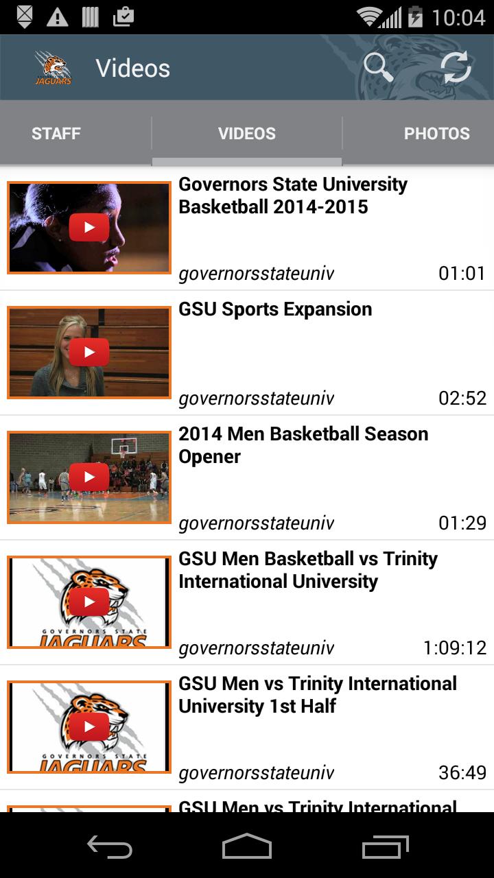 Governor State Athletics