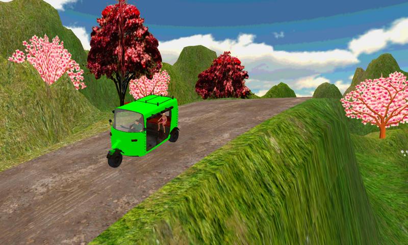 Drive Mountian TukTuk Rickshaw