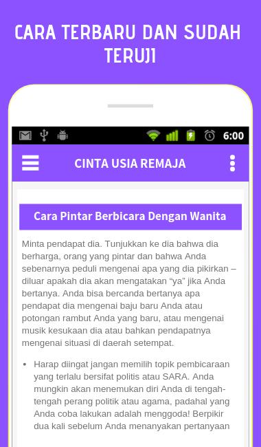 Cara Pintar Berbicara Dengan Wanita