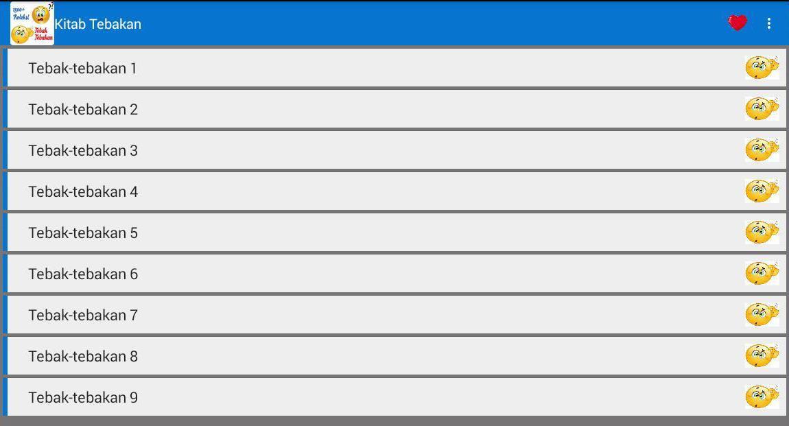 Kitab Tebak Tebakan
