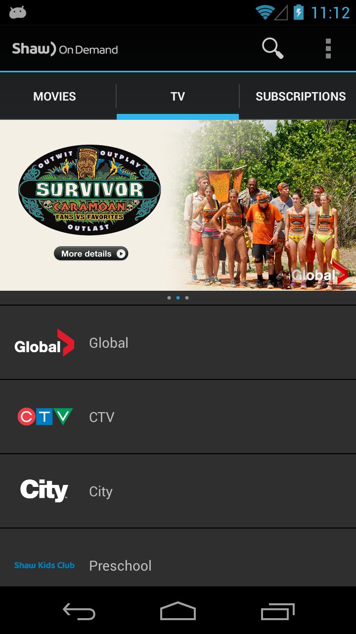 Shaw On Demand Search