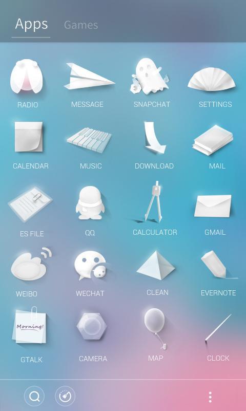 Leger OS GO Launcher Theme