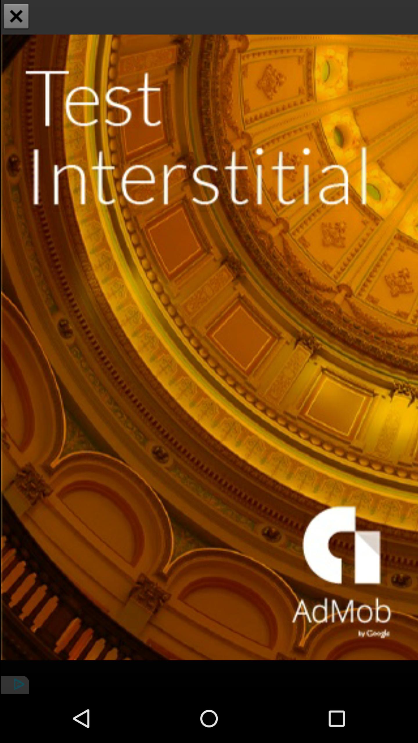 Ads Example for AdMob