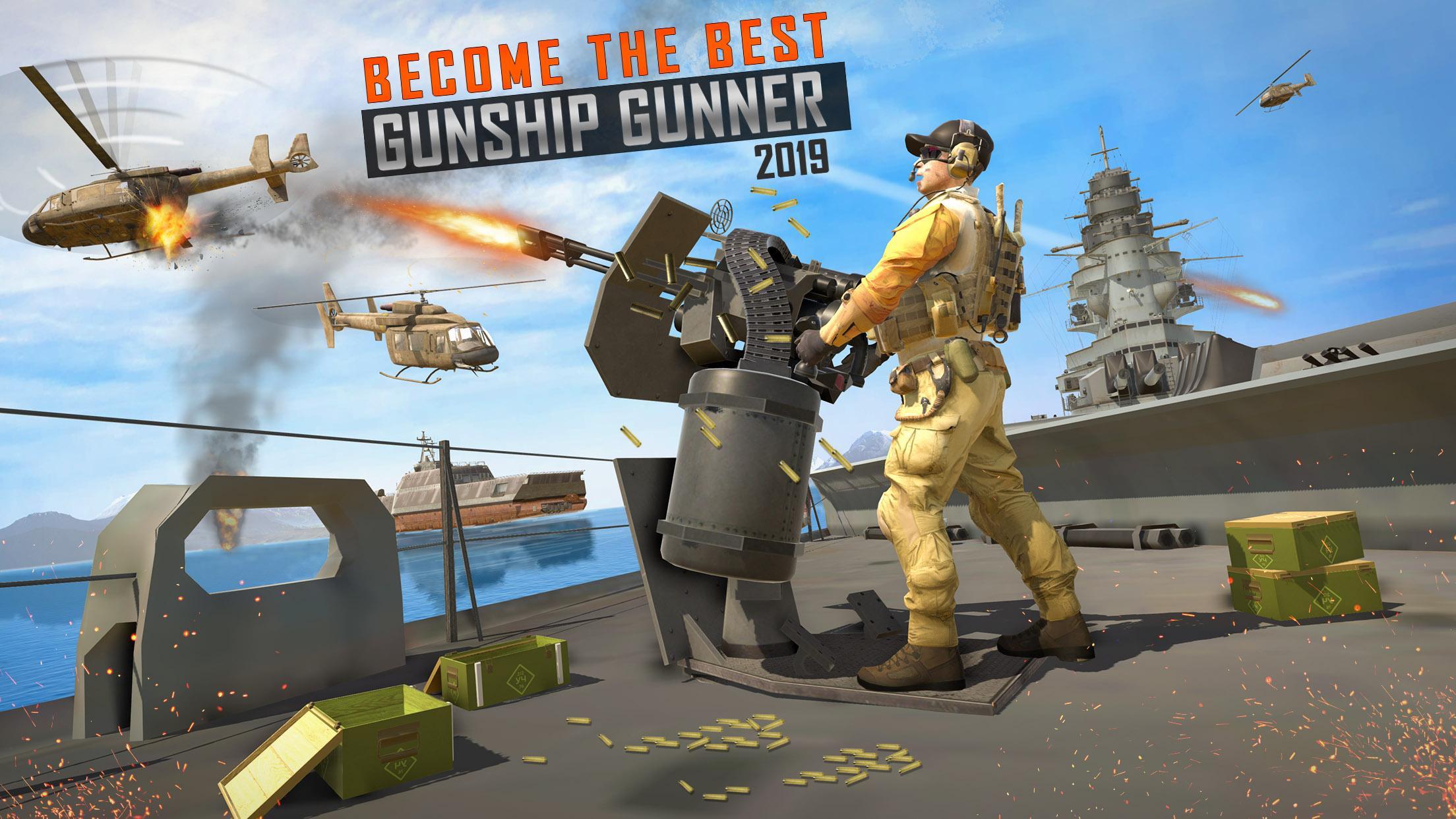 Navy Gunner Shooter : War FPS Shooting Game