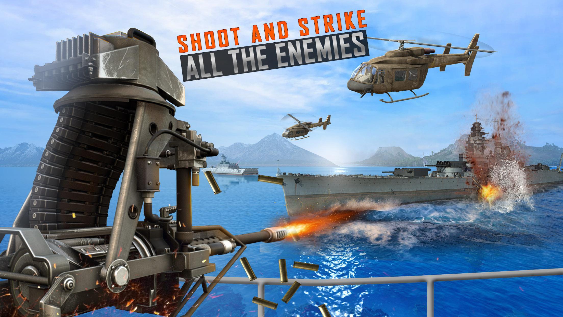Navy Gunner Shooter : War FPS Shooting Game