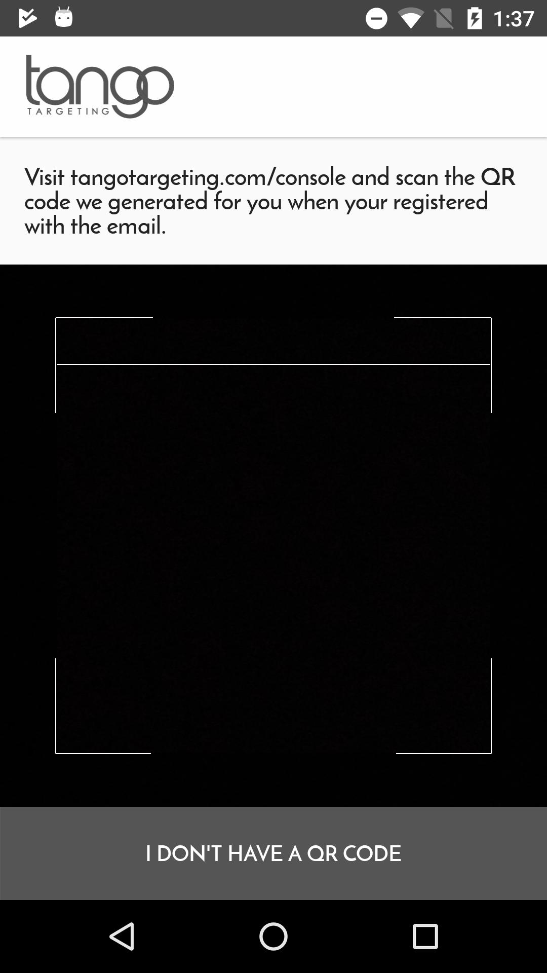 Tango Targeting Demo